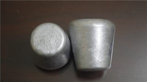 Aluminum cylindrical ball